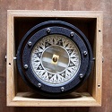 compass mariners wood box