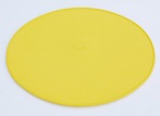 oval shape yellow
