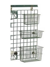 basket wire shelving