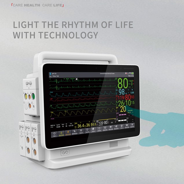 Hospital ICU Plug in Patient Monitor