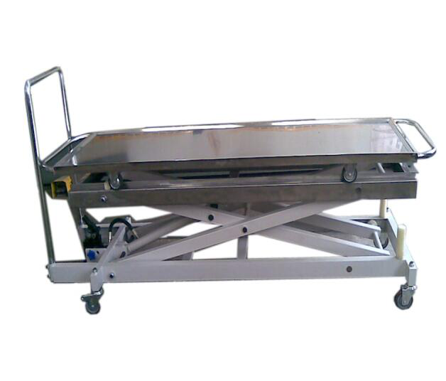  Electric manual funeral field use delivery dead body cart cadaver trolley